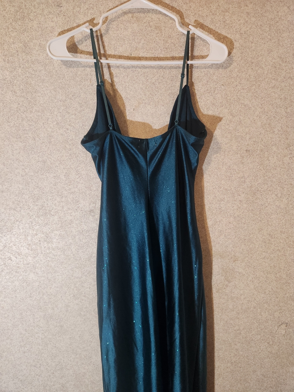 Emerald Sundae Cowl Neck Maxi Dress in Blue Size Large
